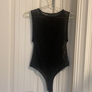 Aria Sheer Mesh Bodysuit